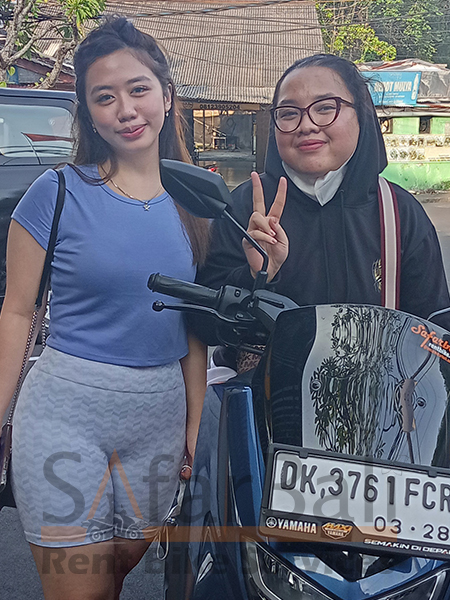 Safar Bali Rent Bike - Solo Clients 23 Bali scooter hire for single travelers-Safar Bali Rent Bike.